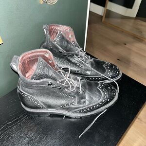 Allen Edmonds Black leather boots